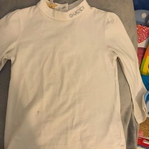 Gucci white long sleeve T-shirt